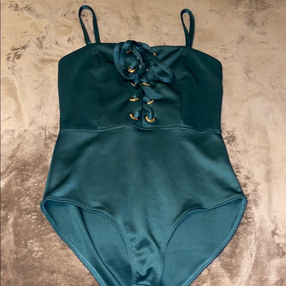 Dark green onesie